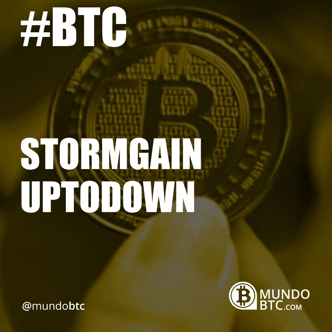 Stormgain Uptodown