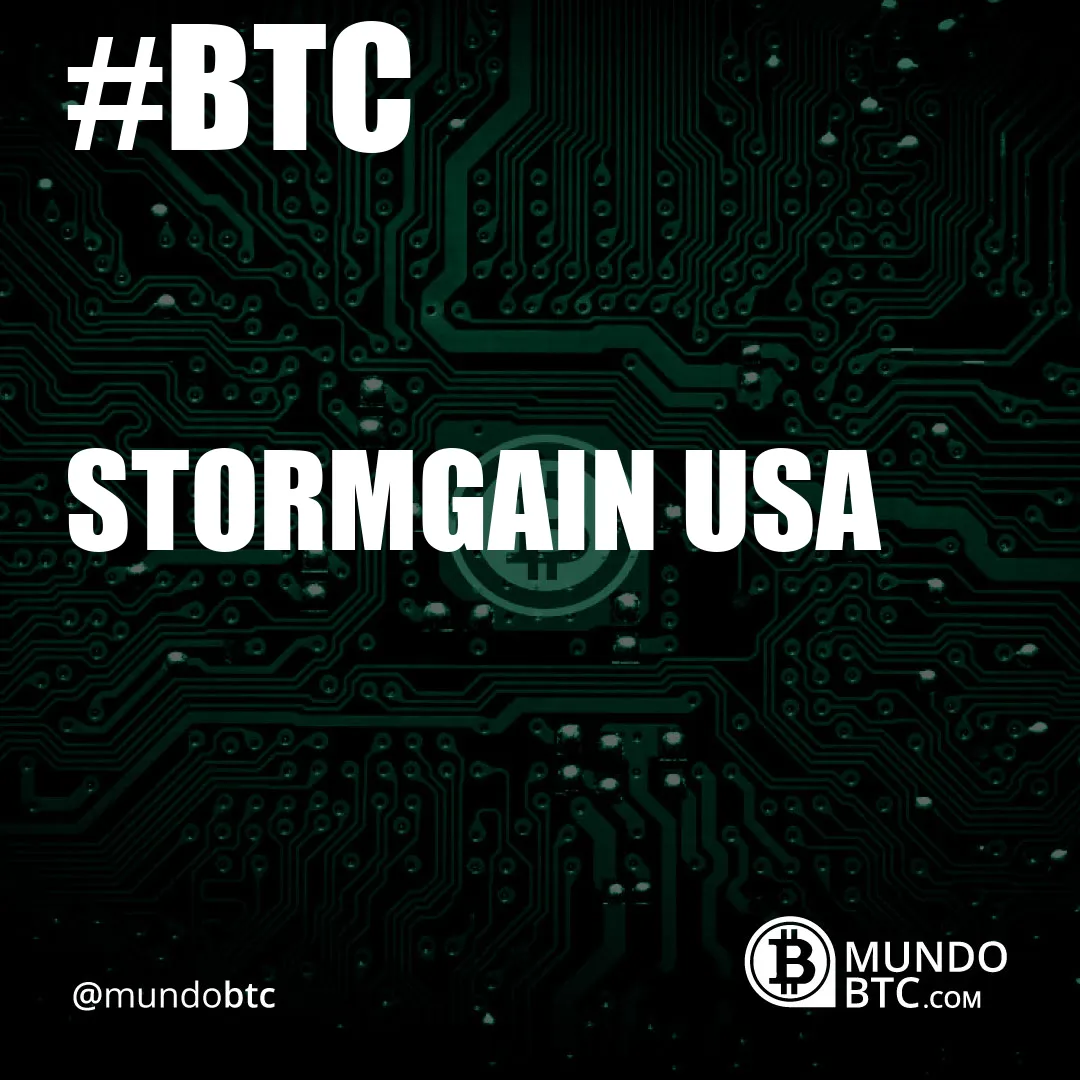 Stormgain Usa