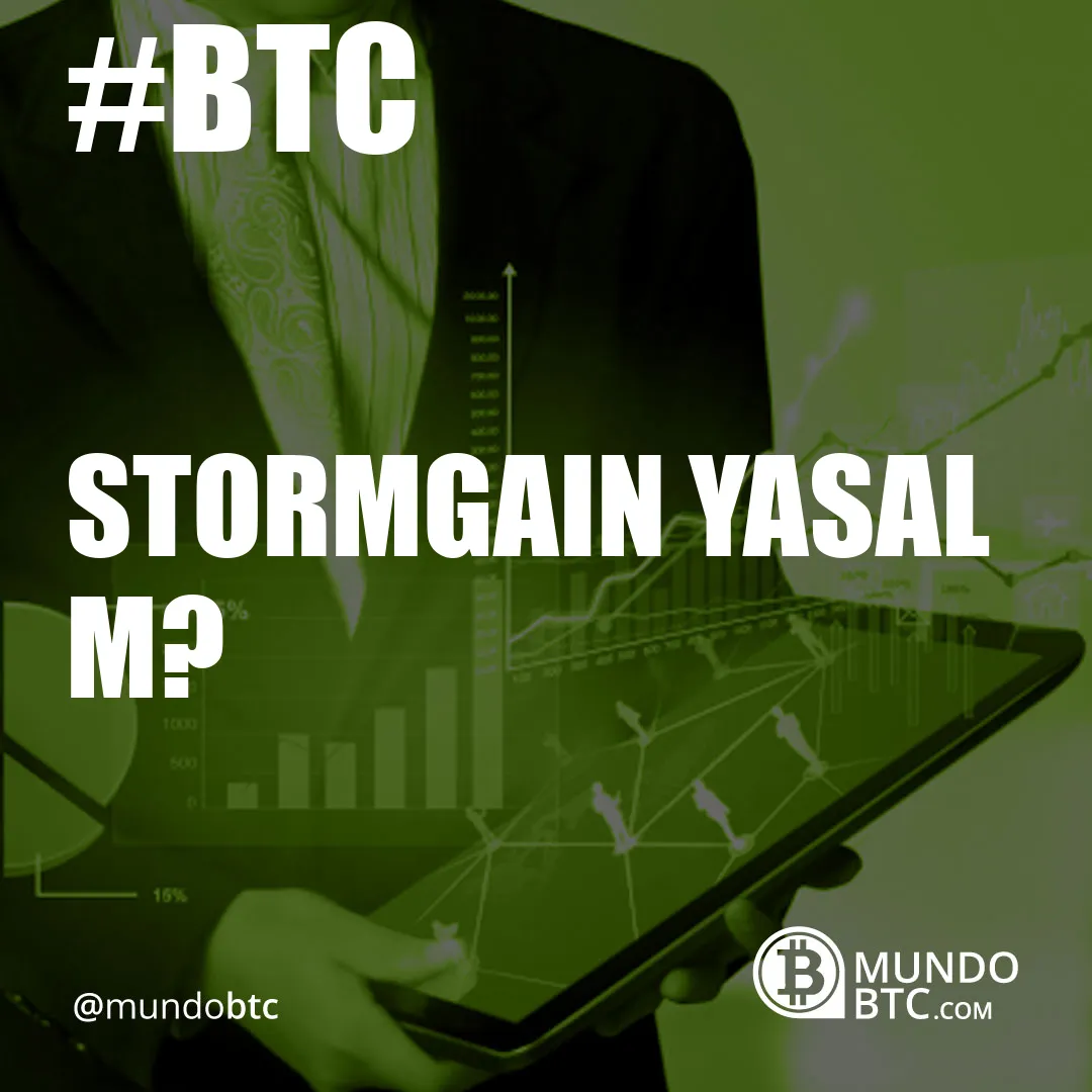 Stormgain Yasal Mı