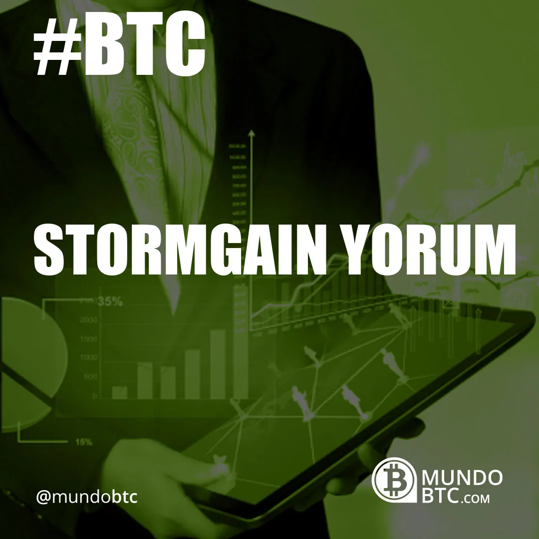 Stormgain Yorum