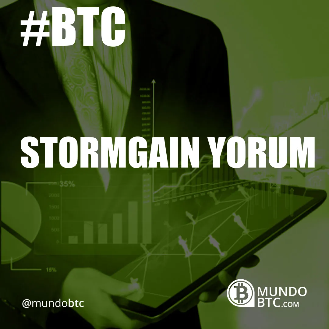 stormgain yorum