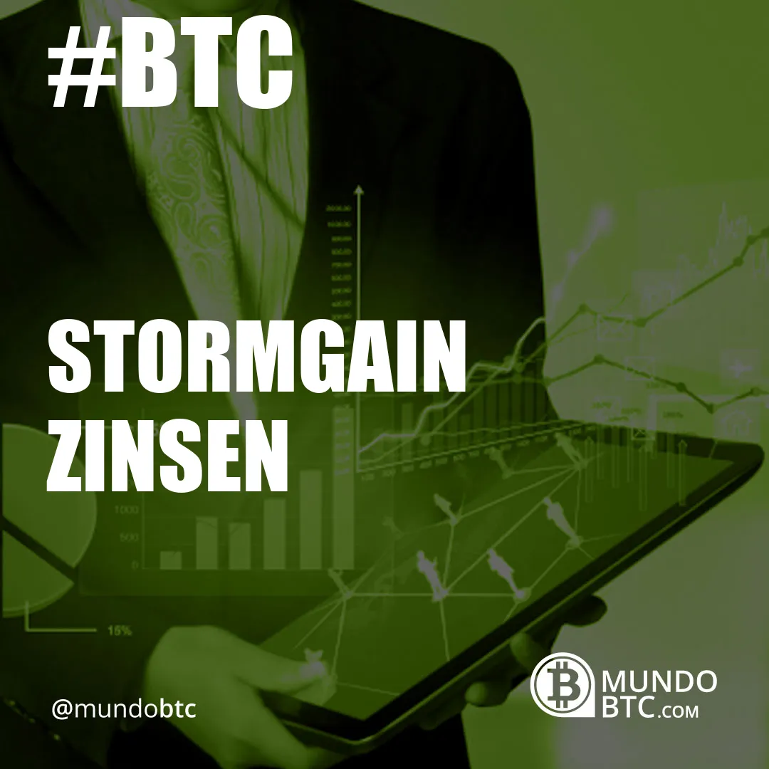 stormgain zinsen