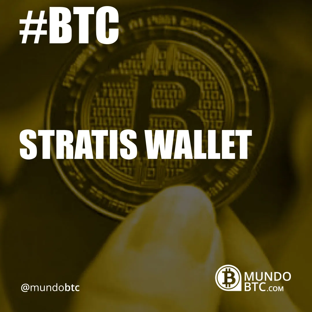 stratis wallet