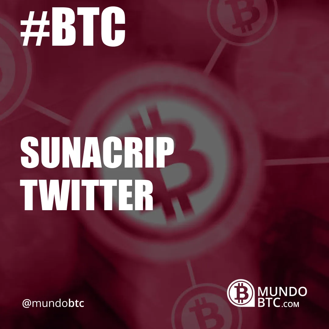 Sunacrip Twitter