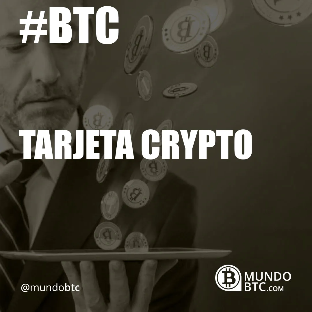 tarjeta crypto