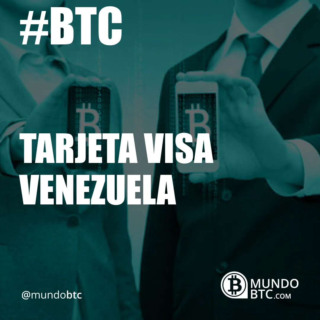 tarjeta visa venezuela