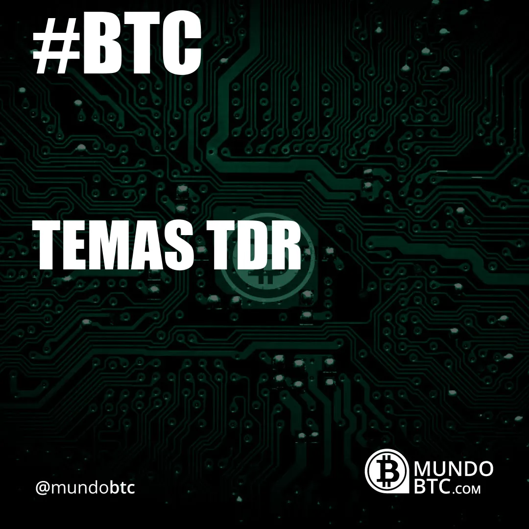 Temas Tdr