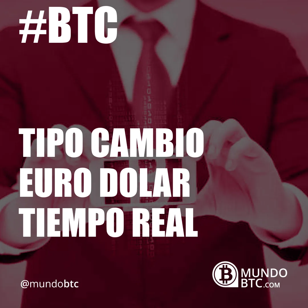 tipo cambio euro dolar tiempo real