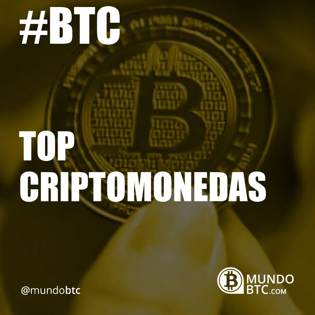 top criptomonedas