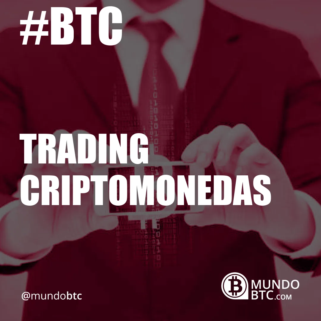 trading criptomonedas