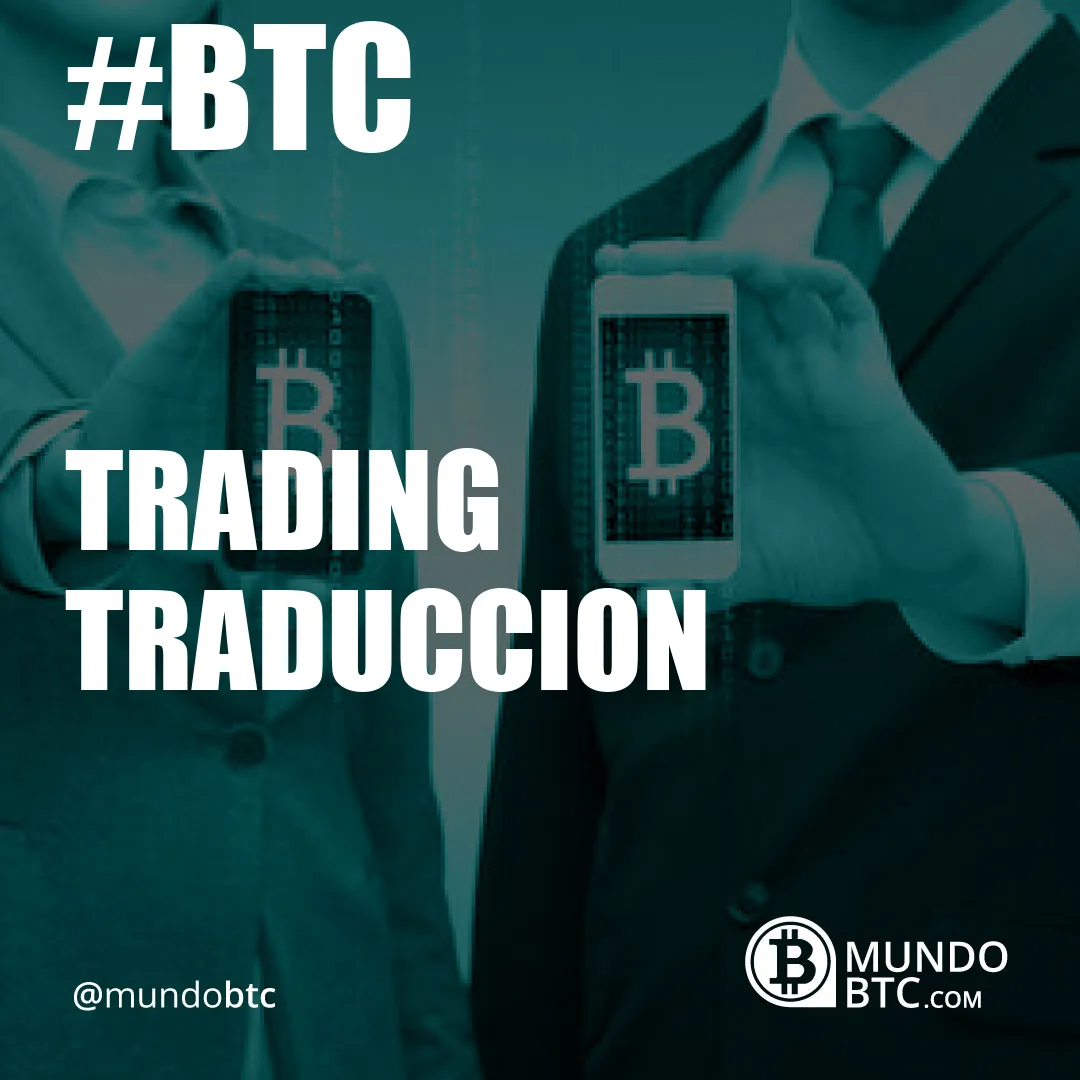 trading traduccion