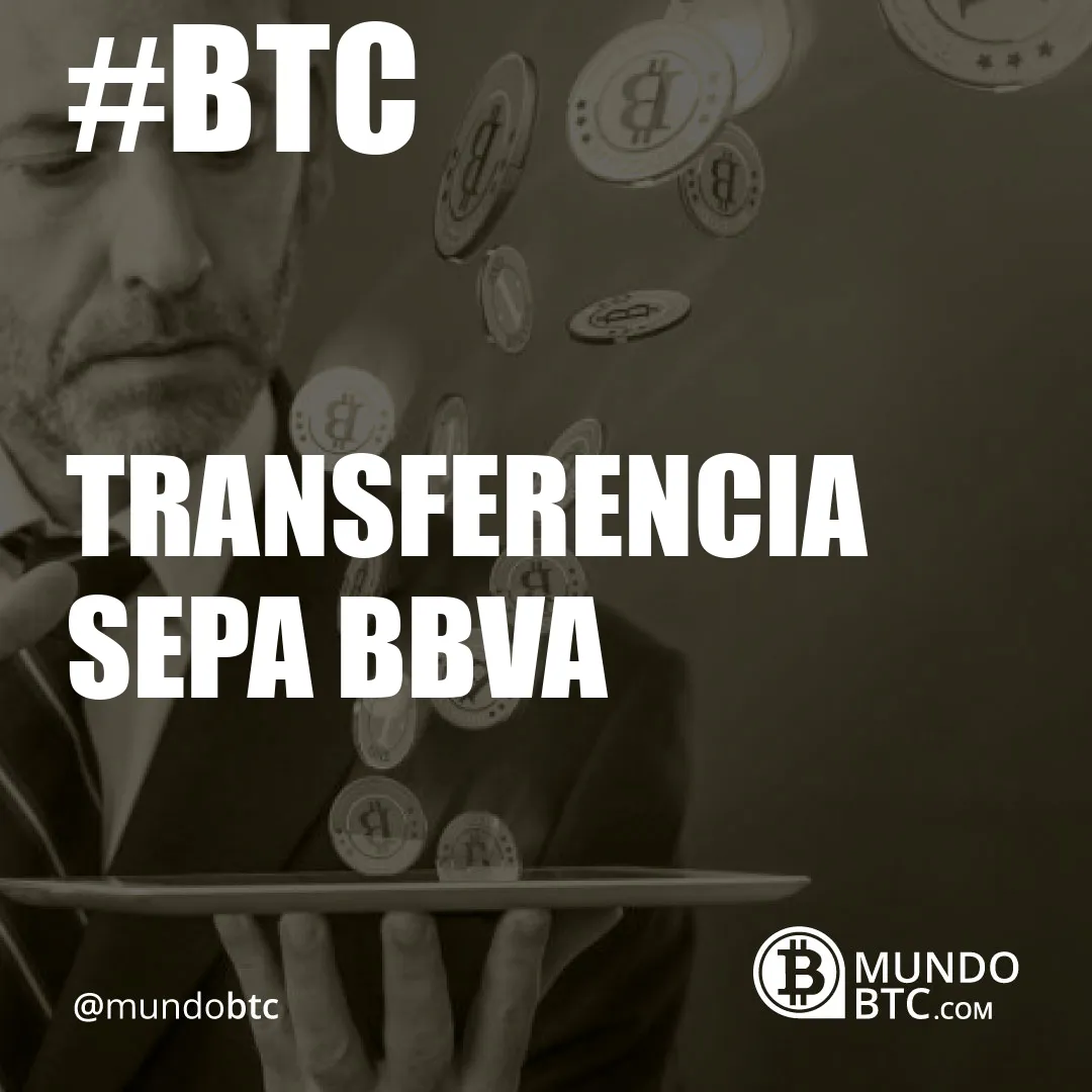 transferencia sepa bbva