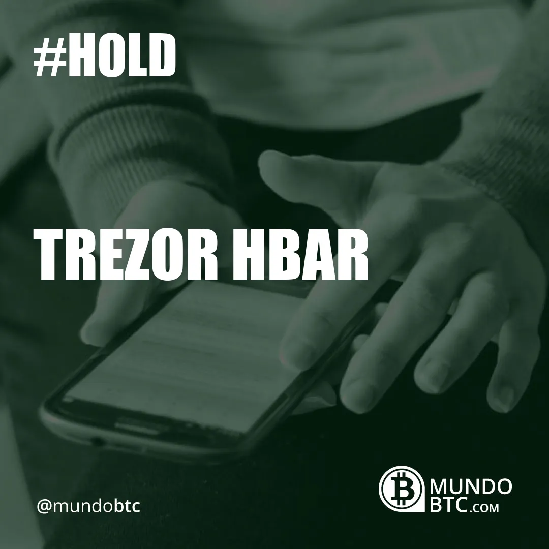 Trezor Hbar