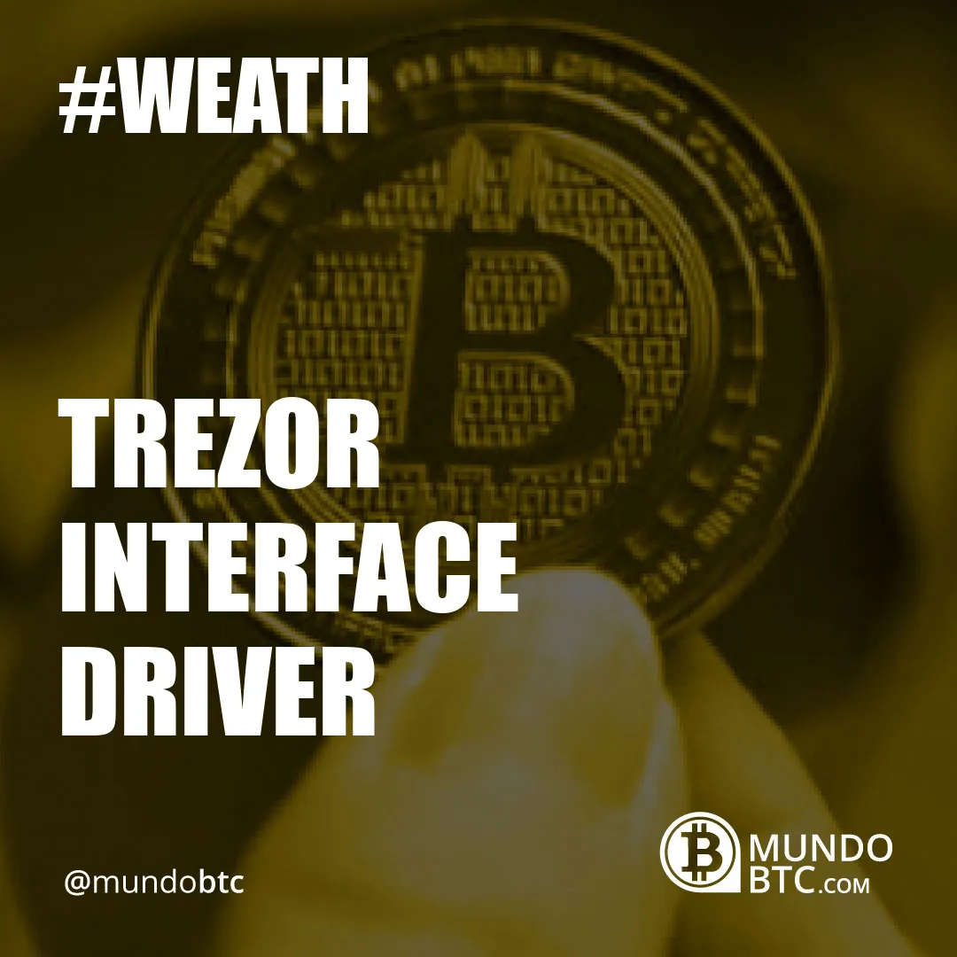 Trezor Interface Driver