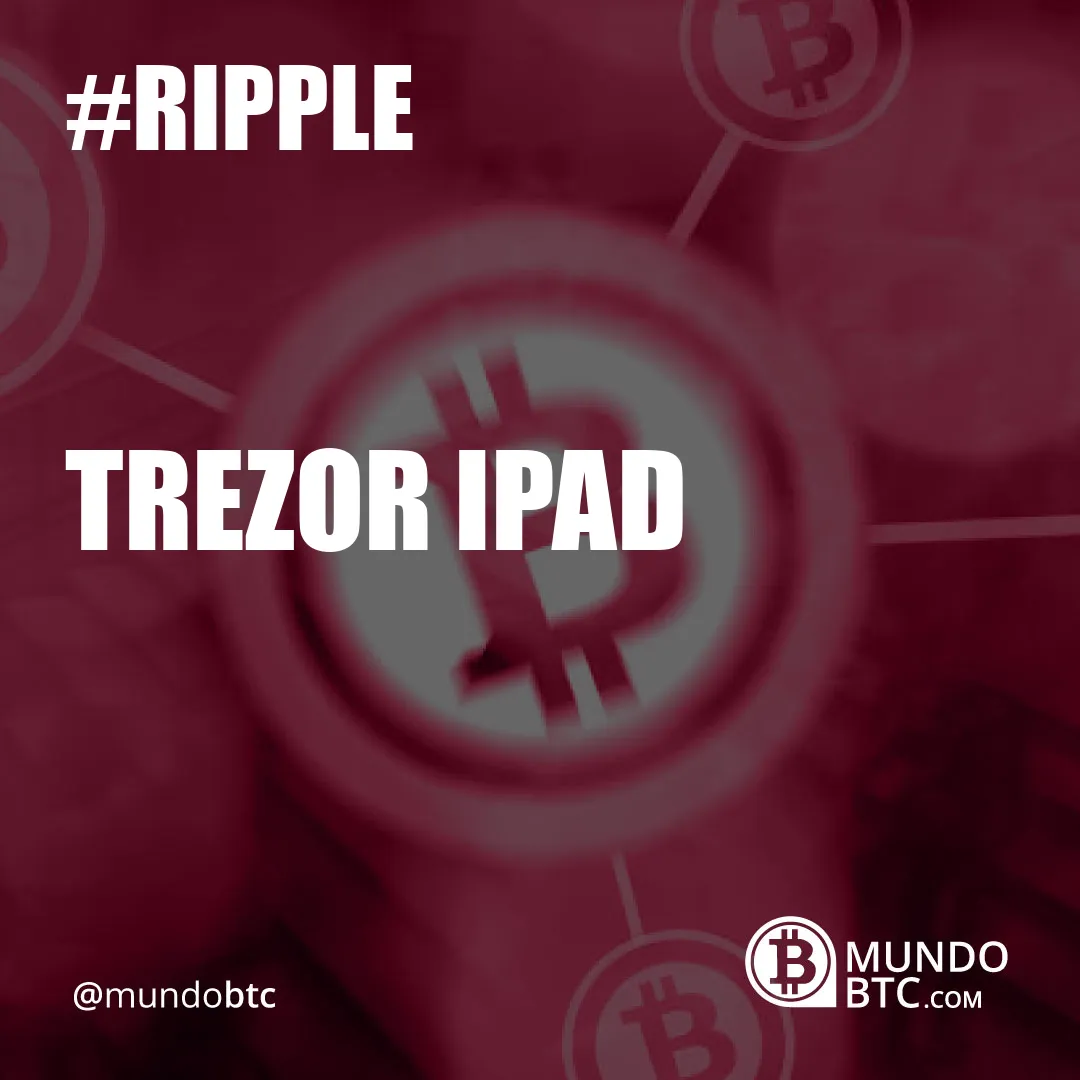 Trezor Ipad