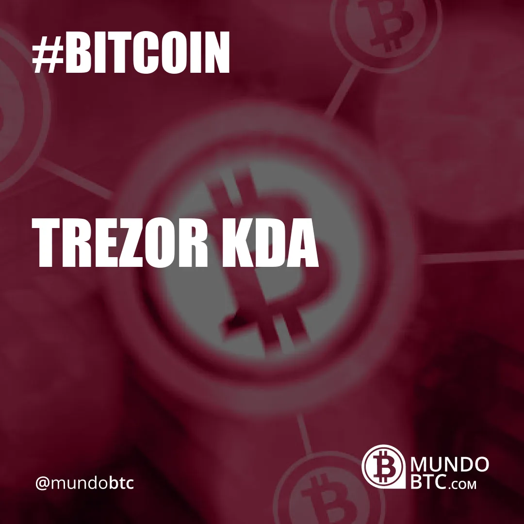 Trezor Kda