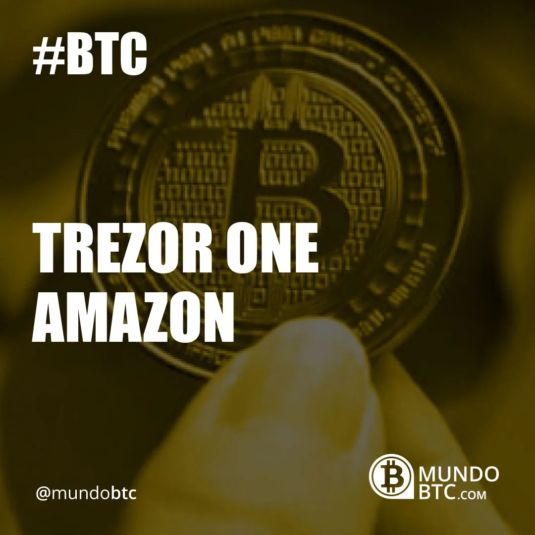 Trezor One Amazon