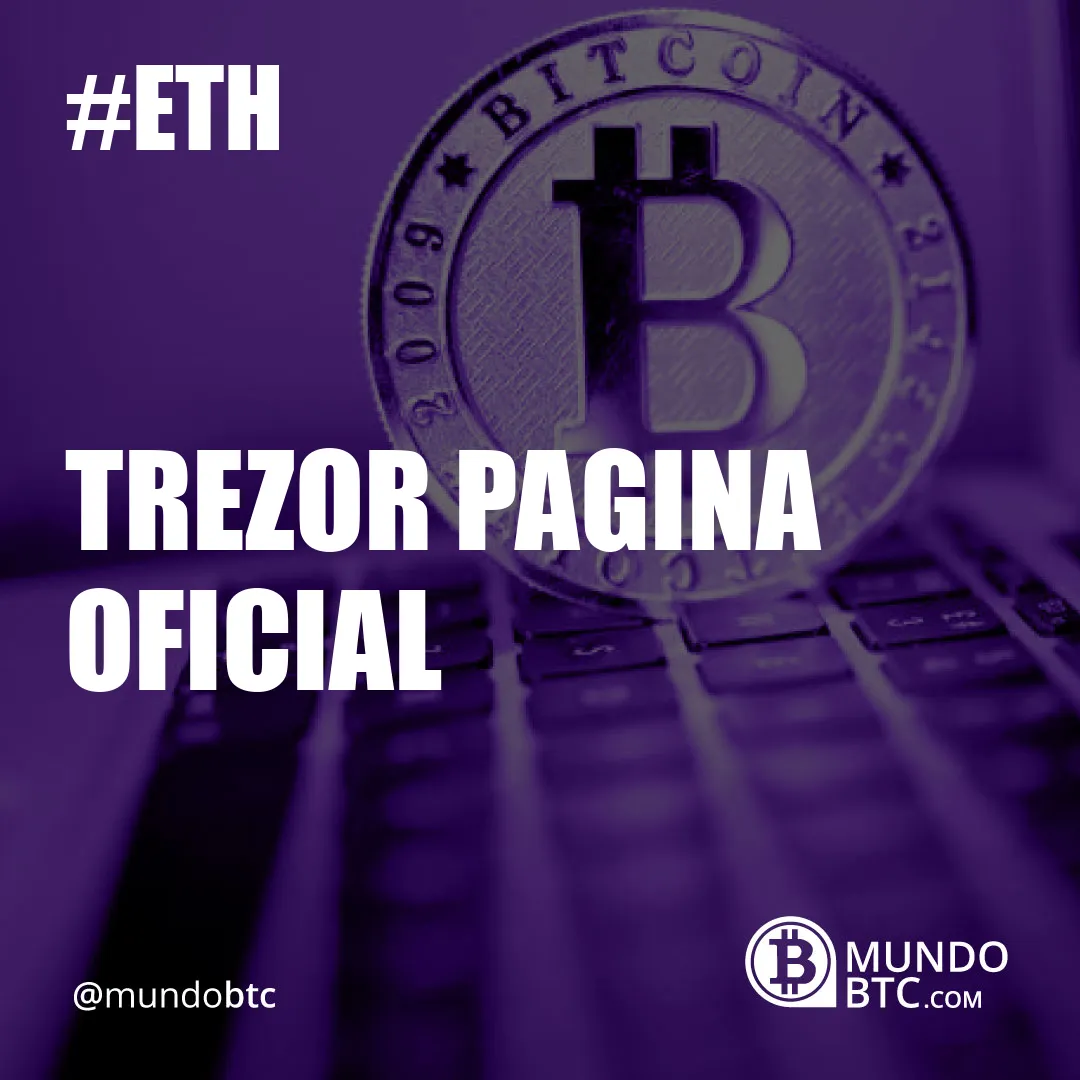 Trezor Pagina Oficial