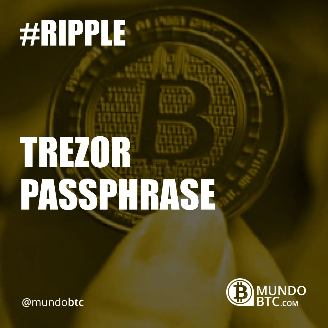 Trezor Passphrase