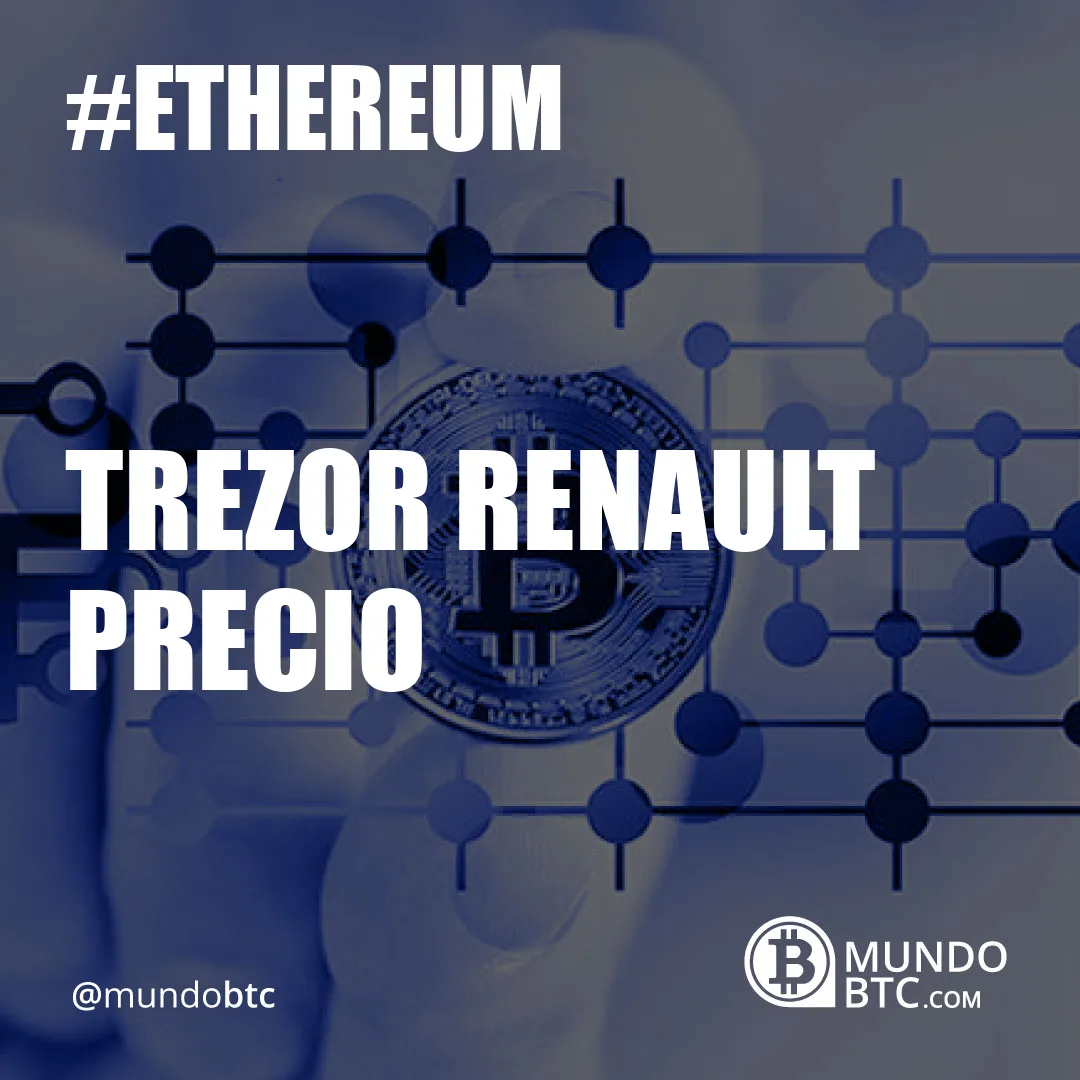 Trezor Renault Precio