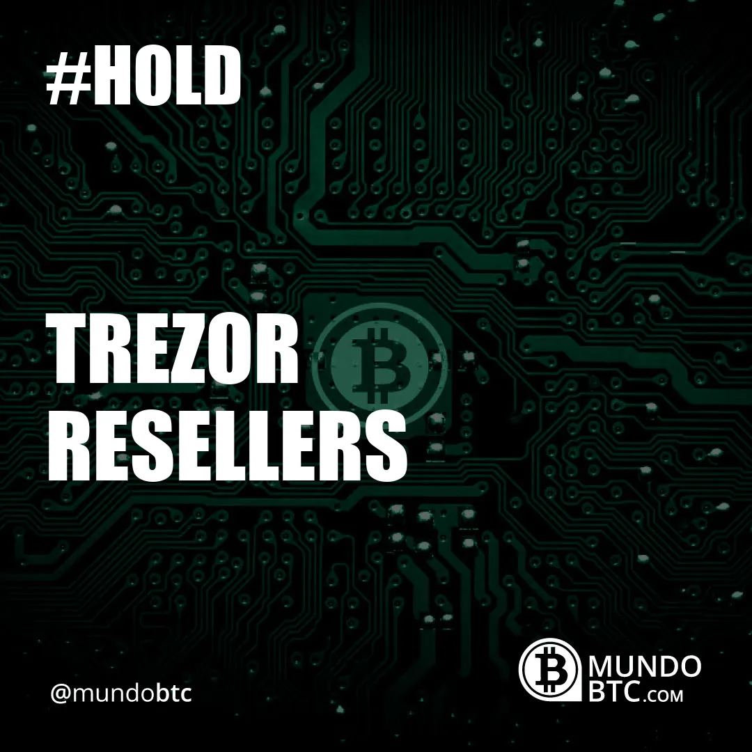 Trezor Resellers