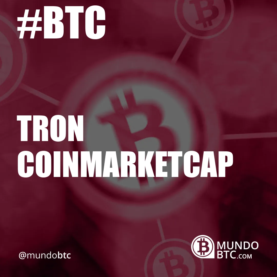 Tron Coinmarketcap