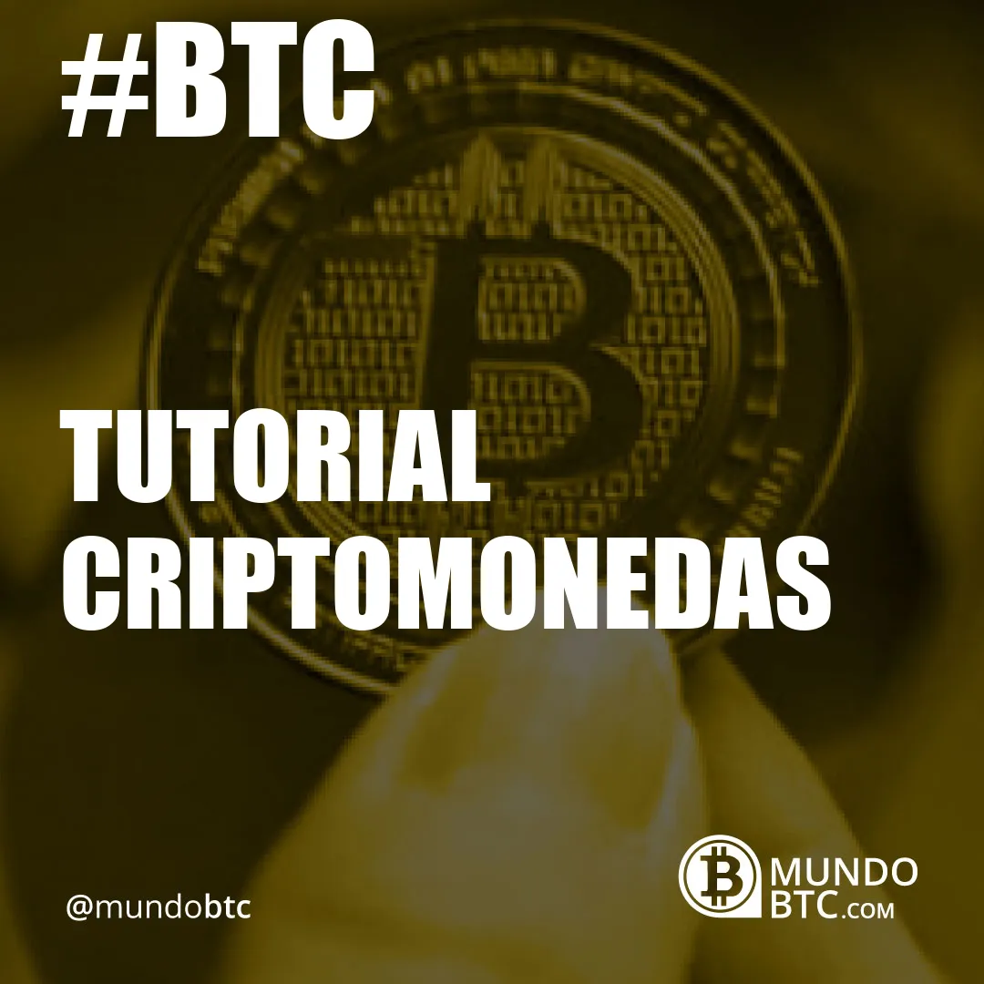 tutorial criptomonedas