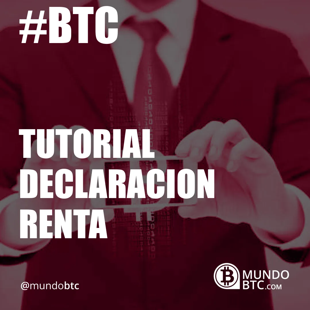 Tutorial Declaracion Renta