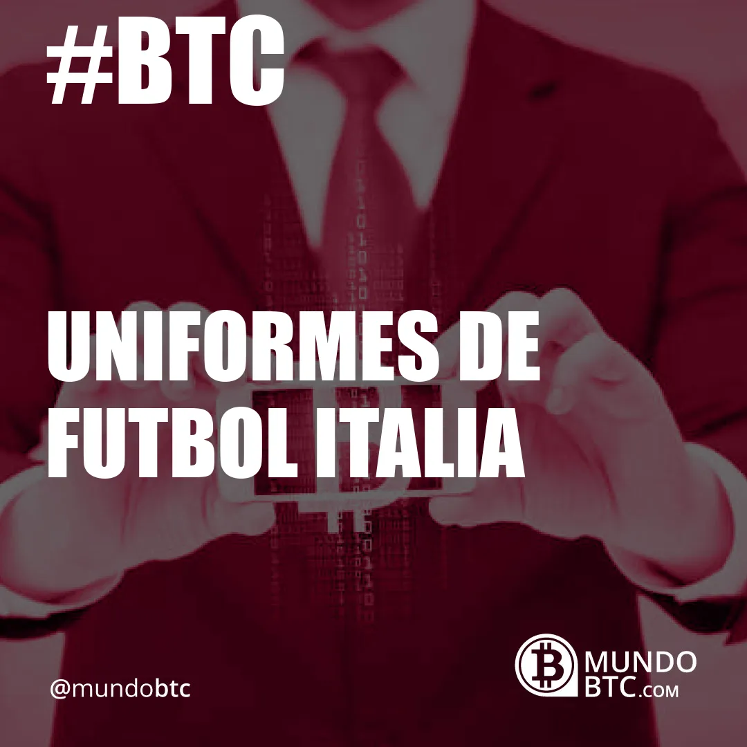 Uniformes de Futbol Italia