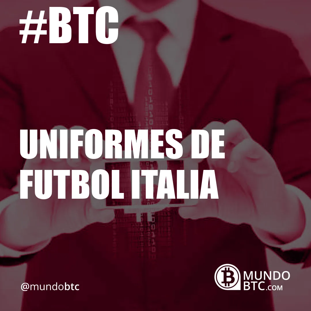 uniformes de futbol italia