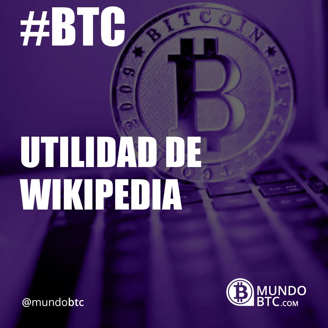 Utilidad de Wikipedia