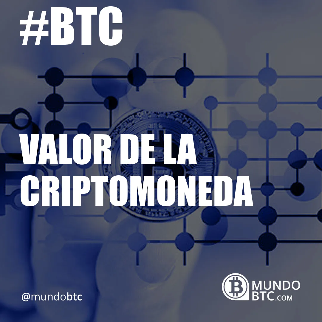 Valor de la Criptomoneda