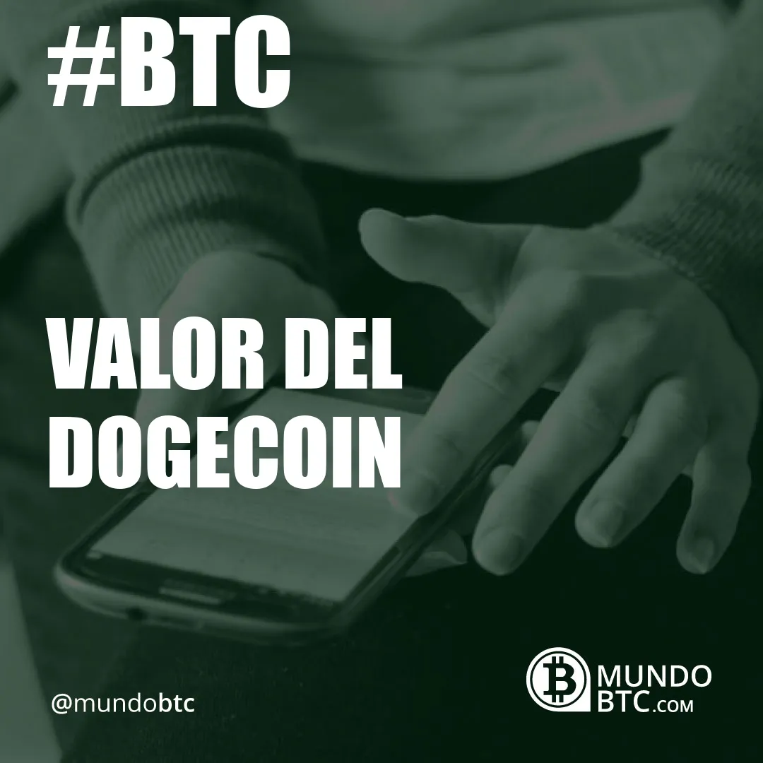 Valor del Dogecoin