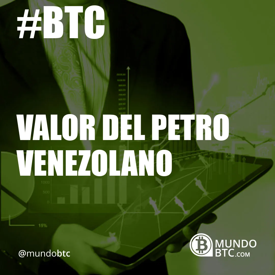 Valor del Petro Venezolano