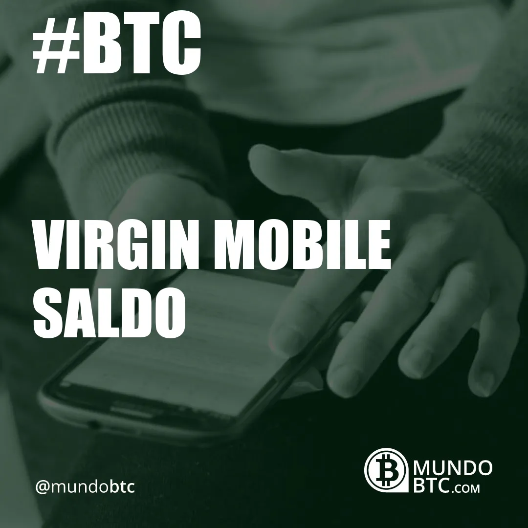 Virgin Mobile Saldo