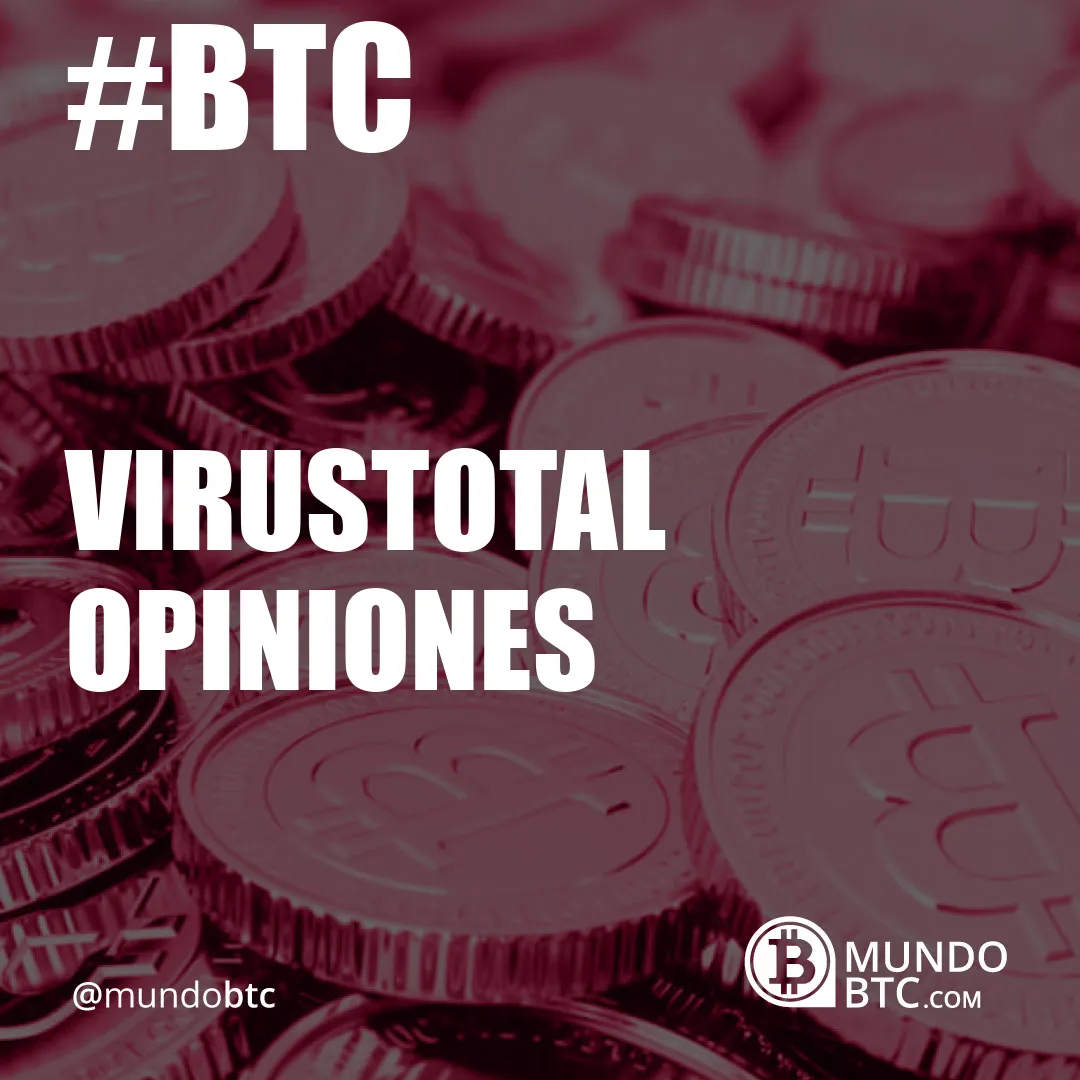 Virustotal Opiniones