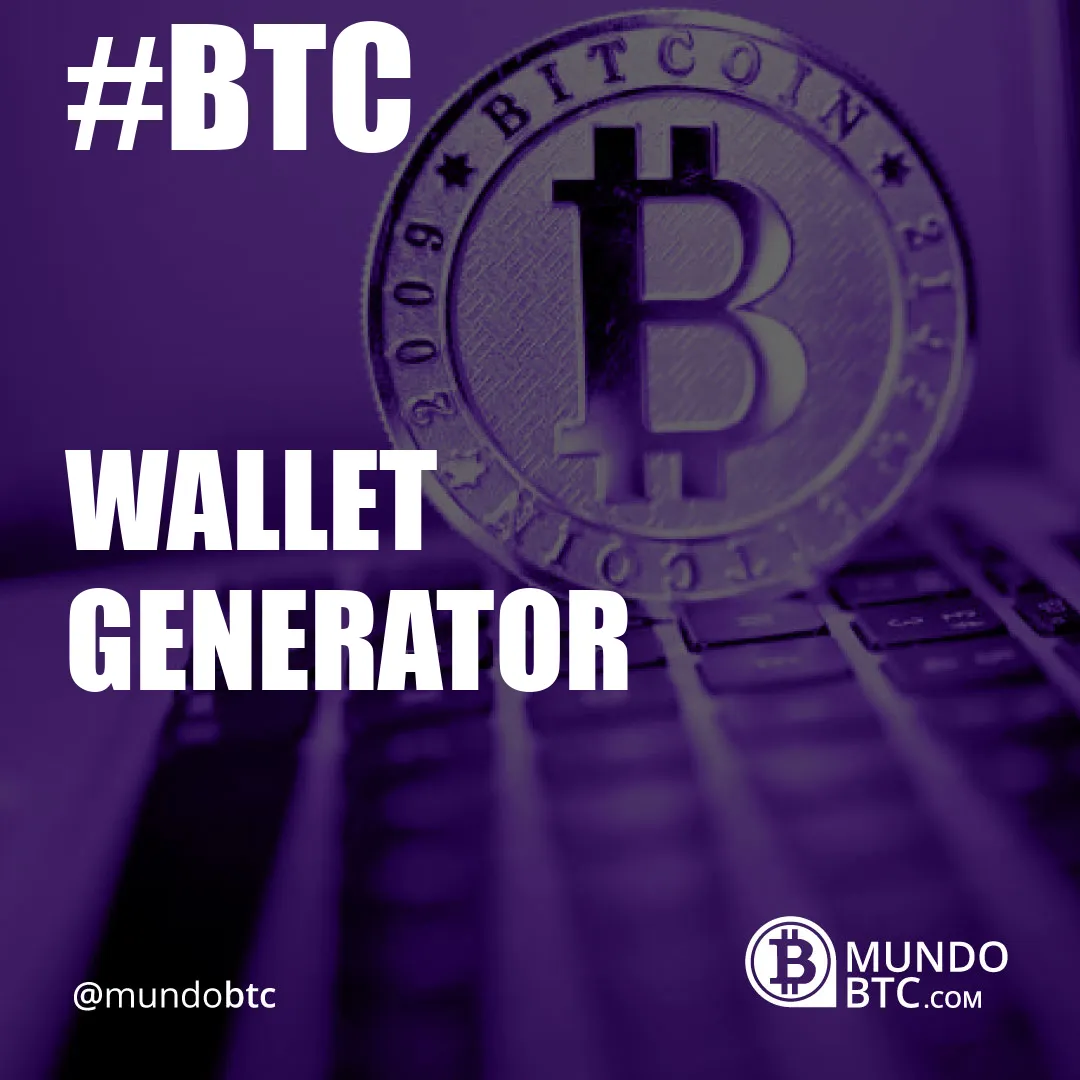 wallet generator