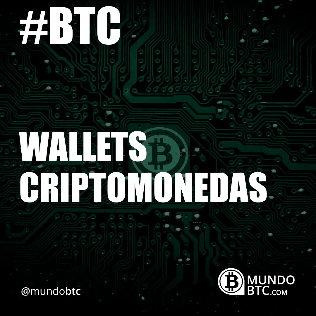 Wallets Criptomonedas