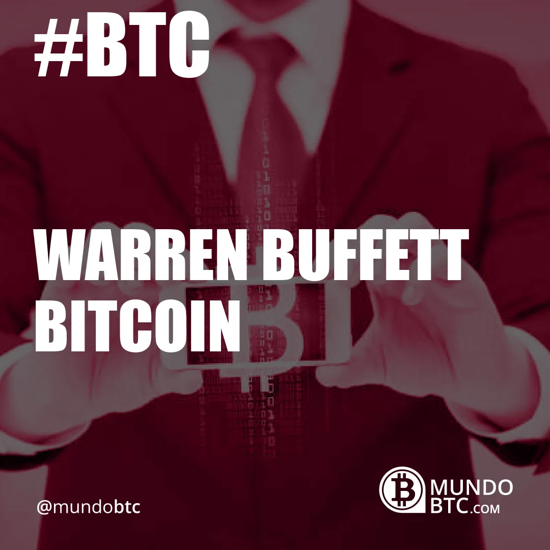 warren buffett bitcoin