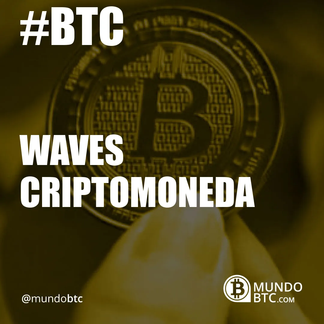 waves criptomoneda