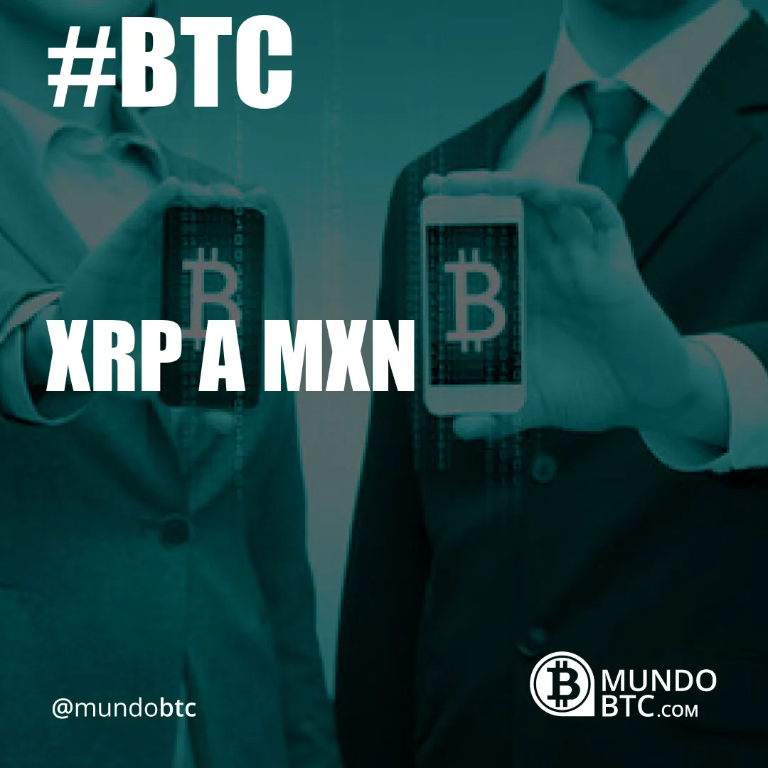 Xrp a Mxn