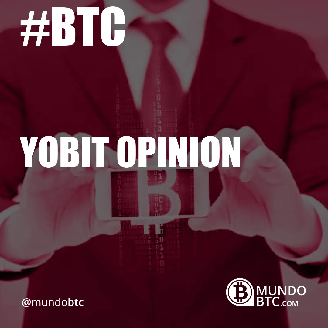 Yobit Opinion