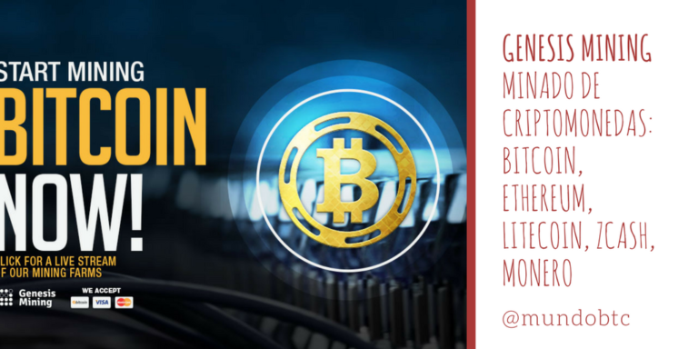 Genesis Mining: Minado Bitcoin, Ethereum, Litecoin, Zcash, Monero y otras Criptomonedas