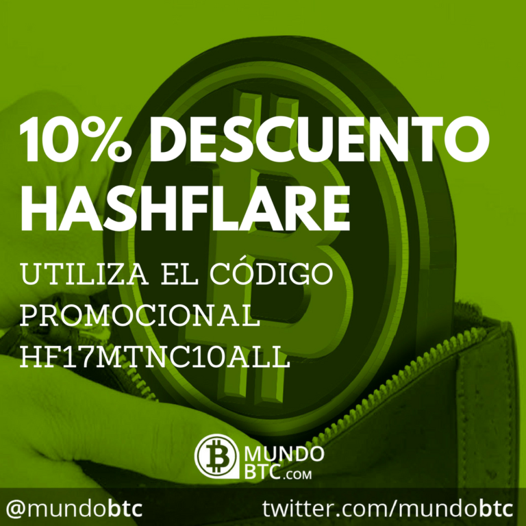 Hashflare Prolonga su Descuento del 10% en Potencia de Minado Bitcoin