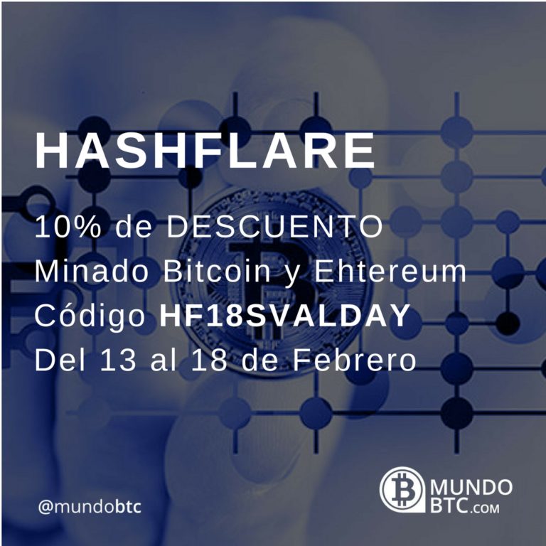 10% de Descuento en Contratos de Hashflare