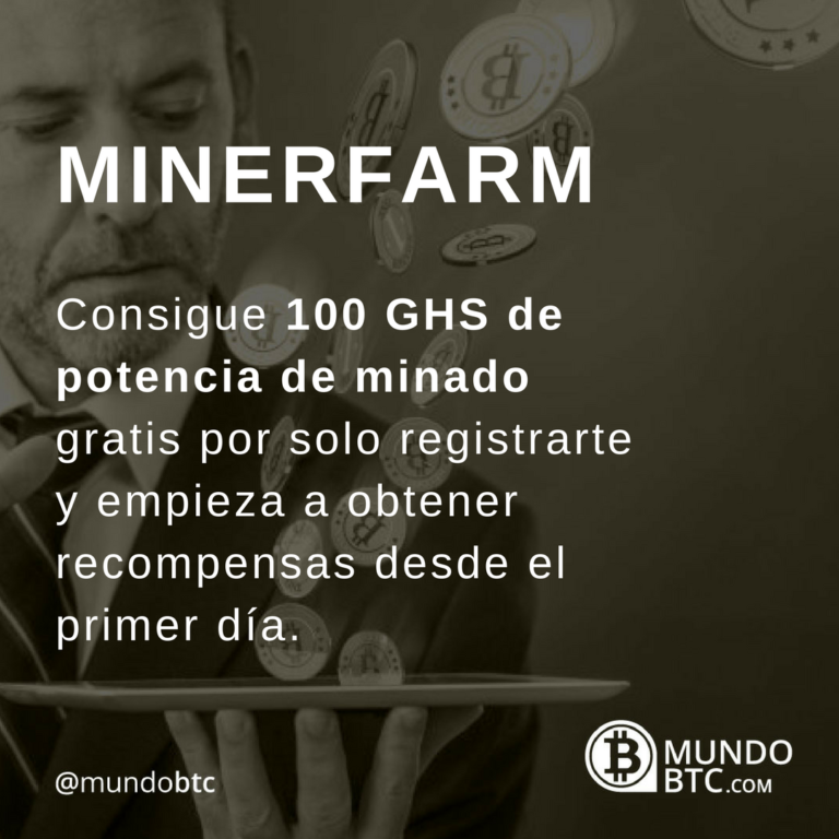 Minerfarm: 100 GHS GRATIS