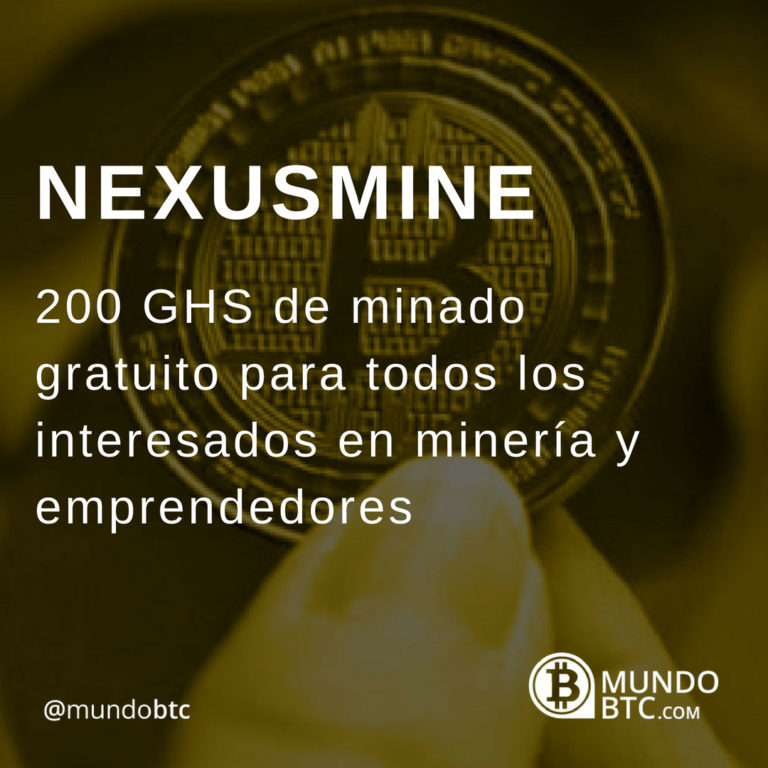 Nexusmine: 200 GHS GRATIS