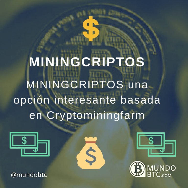 MiningCriptos Plataforma de Minería Virtual de Bitcoin con Parecidos a Criptominingfarm
