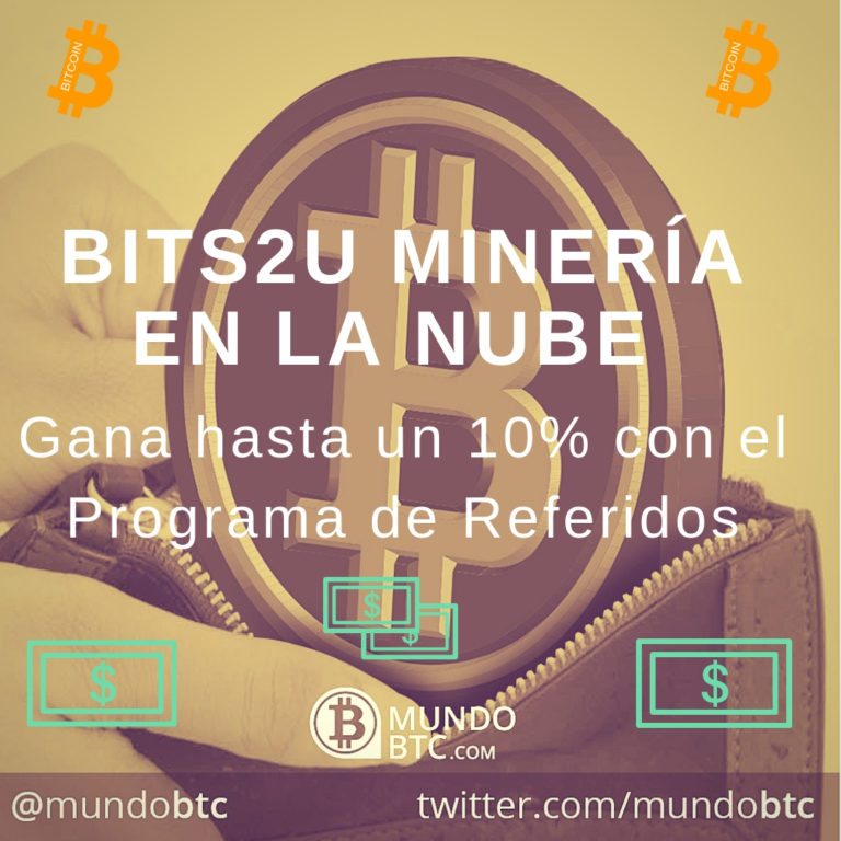 Bits2u Minería en la Nube Consigue Beneficios de CloudMining en 5 Meses