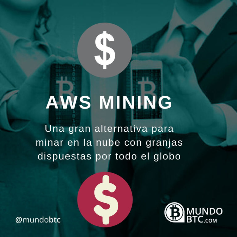 AWS Mining Cloud Mining con Granjas de Minería en Todo el Mundo